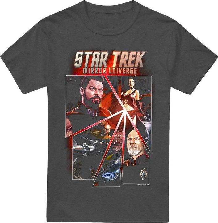 Actual product image Unisex Adult Panels T-Shirt (M)