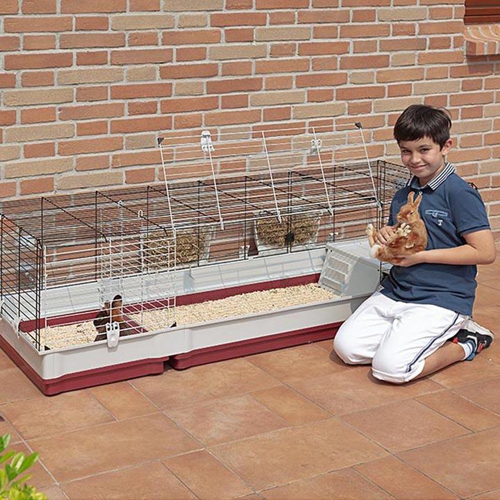 Image du produit Ferplast Cage à lapins Krolik 160, 162x60x50cm