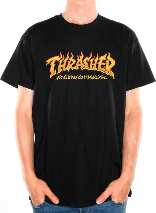 Thrasher Fire Logo T-Shirt (L)