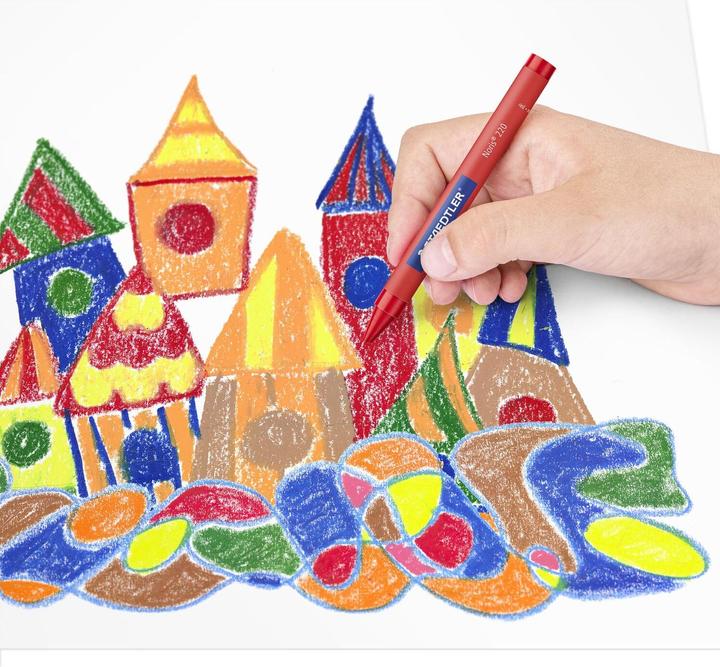 Produktbild Staedtler Wachsmalkreide (Gemischte Farben, 12 x)