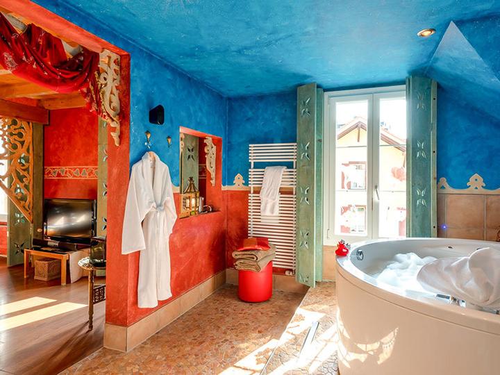 Image du produit Smartbox 1 nuit romantique en Loveroom avec souper et spa privatif près du lac de Thoune (2 pers.)