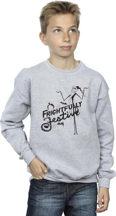 Image du produit Disney - Sweat THE NIGHTMARE BEFORE CHRISTMAS FRIGHTFULLY FESTIVE - Garçon (152, 158)