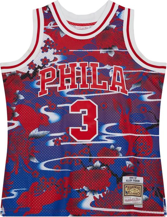 Image du produit Mitchell & Ness Swingman Mesh Jersey Philadelphia 76ers ASIAN Allen Iverson (M)