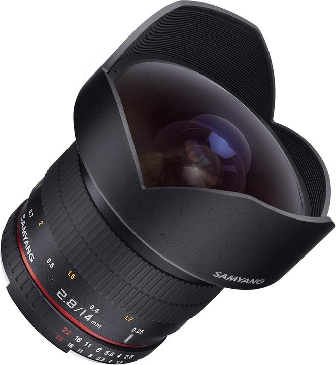 Produktbild Samyang 14mm F2.8 Canon EF AE (Canon EF, Vollformat)
