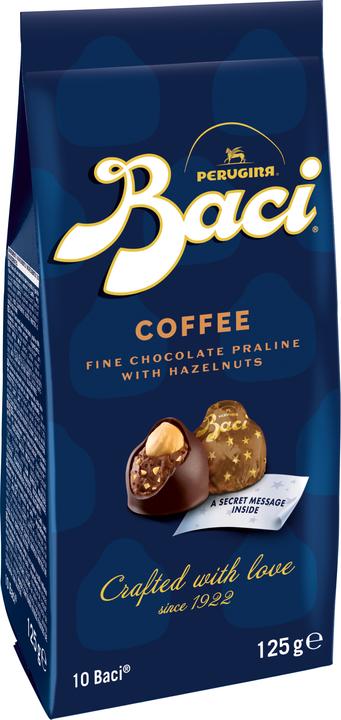 Image du produit Baci Perugina Chocolat praliné café 10 pièces, Type de produit : Noix (125 g)