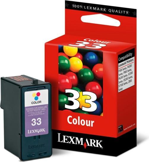 Lexmark Original ink cartridge 18CX033E (No.33) (Y, C)