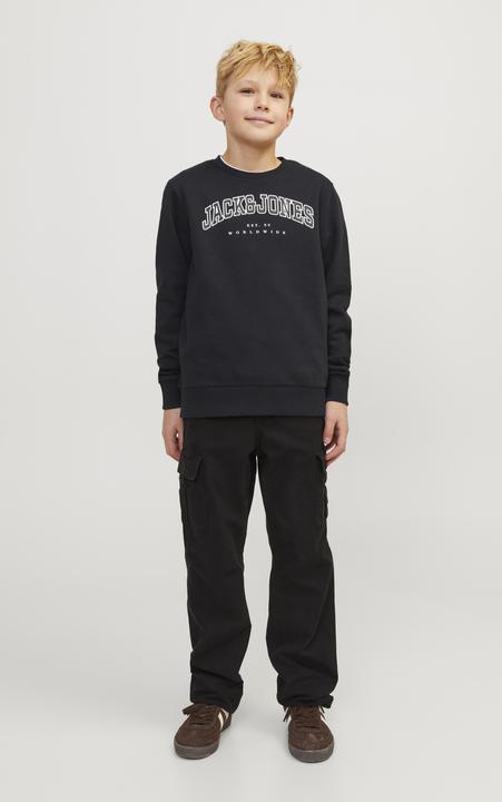 Actual product image Jack & Jones Jjecaleb Varsity Sweat Crew Neck Sn Jnr (128)