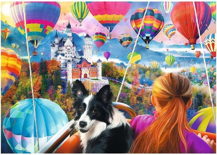 Actual product image Trefl Spiral Puzzle Balloon Festival (1040 pieces)
