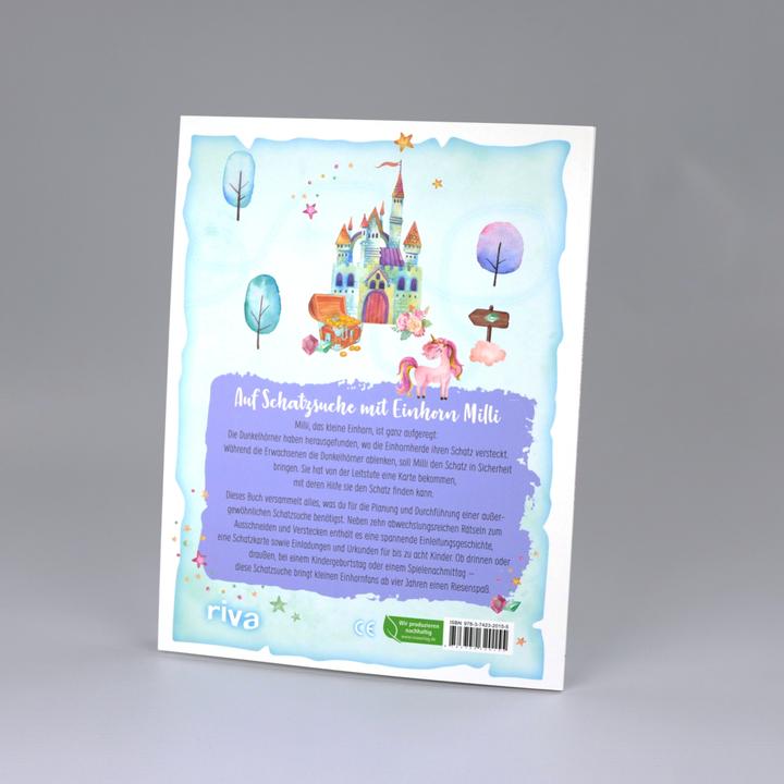 Actual product image Die Einhorn-Schatzsuche/-Schnitzeljagd für deinen Kindergeburtstag (German, 2022)