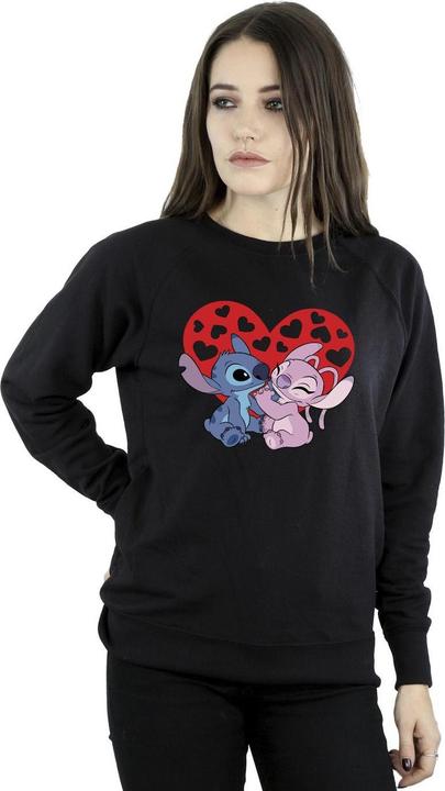 Immagine prodotto Disney Lilo & Stitch Hearts Felpa Donna (M)