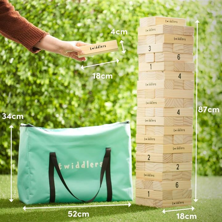 Actual product image The twiddlers Wobble tower extra large 87cm (German)