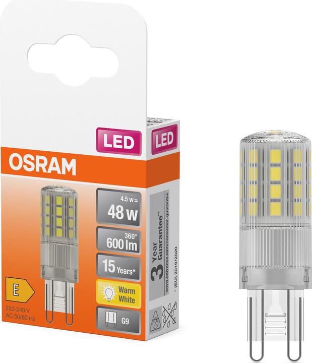 Image du produit Osram Broche (G9, 4.80 W, 600 lm, 1 x, E)
