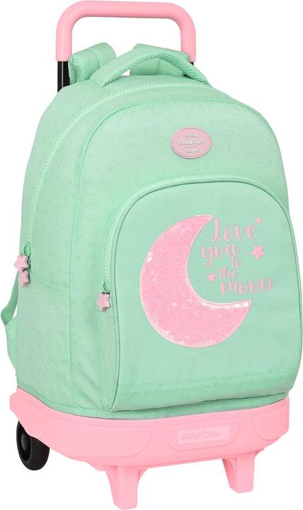 Immagine prodotto Safta Zaino scuola con ruote BlackFit8 Moon green 33 x 45 x 22 cm