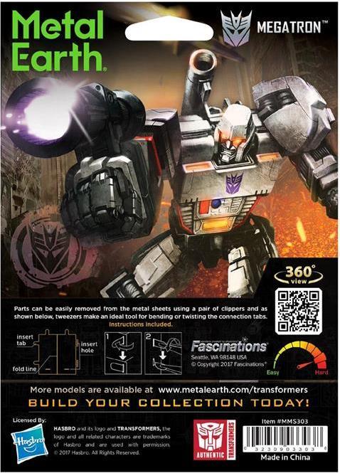 Produktbild Metal Earth Transformers Megatron