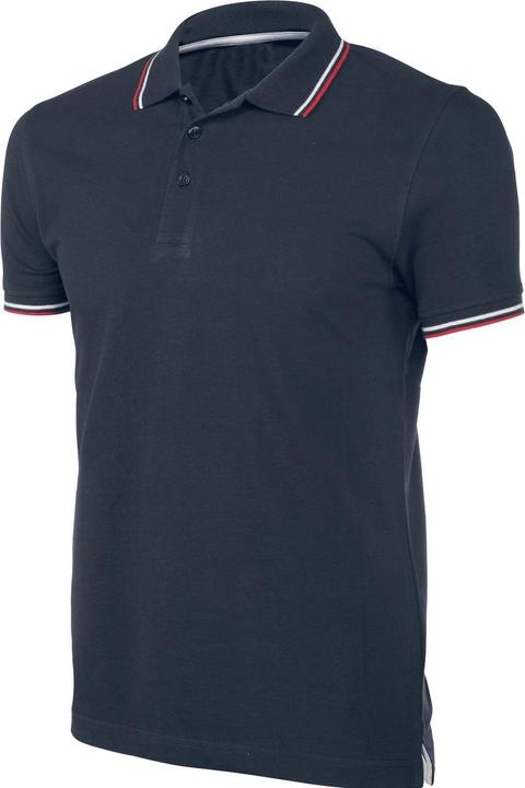 Kariban Kurzarm Polo Shirt mit Kontrast