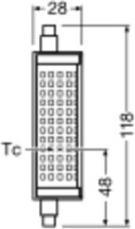 Image du produit Osram Parathom (R7, 18.20 W, 2452 lm, 1 x, E)