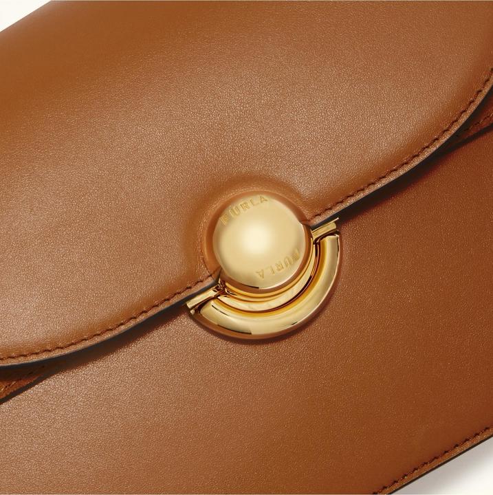 Image du produit Furla sfera s crossbody bag en cuir couleur brandy