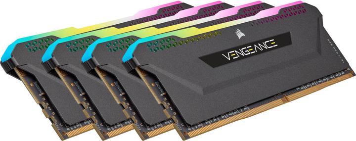 Actual product image Corsair Vengeance RGB Pro SL (4 x 16GB, 3600 MHz, DDR4-RAM, DIMM)