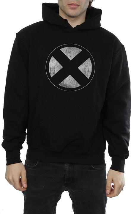 XMen Distressed Emblem Kapuzenpullover