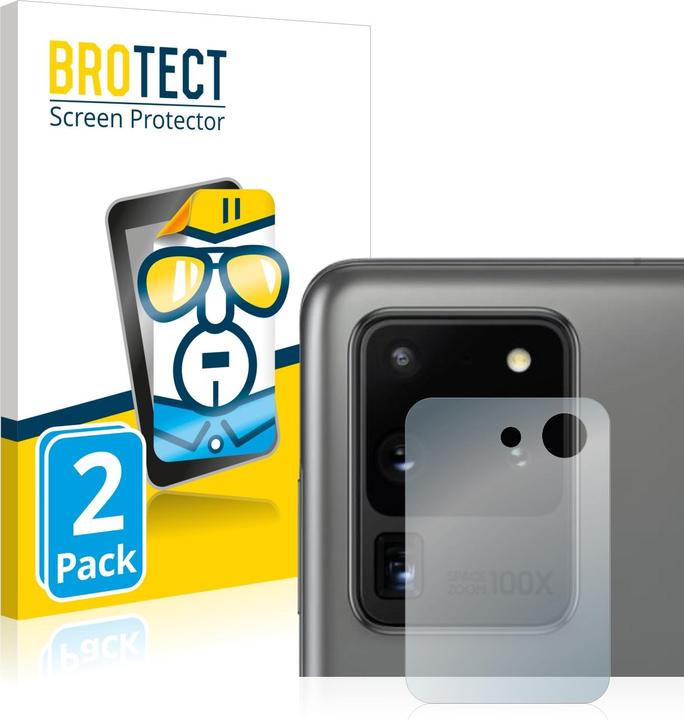 Actual product image BROTECT Screen Protector Clear (2 Piece, Samsung Galaxy S20 Ultra)