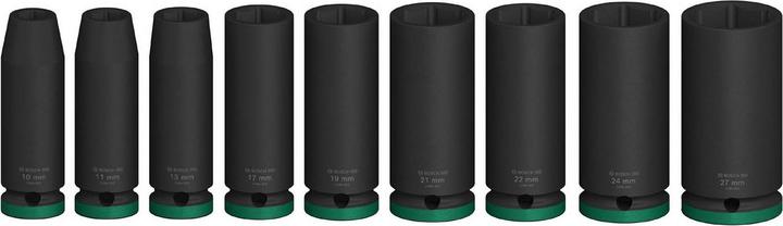 Produktbild Bosch Professional Zubehör PRO Impact (10 mm, 17 mm, 21 mm, 13 mm, 22 mm, 24 mm, 19 mm, 11 mm, 27 mm)