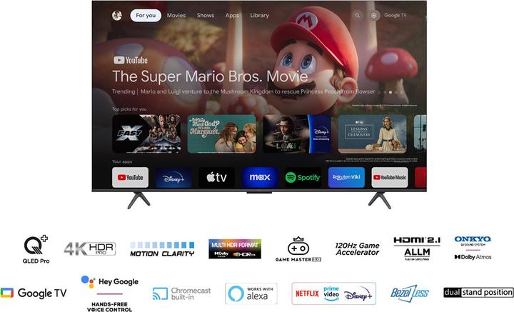 Immagine prodotto TCL 65C655 (65", QLED, 4K, 2024)
