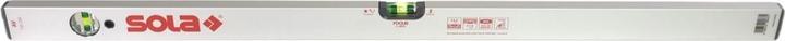 Actual product image Sola AV 100 Aluminium pipe profile spirit level 100 cm two spirit levels slip stopper horizontal and ve (100 cm)