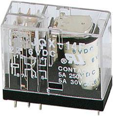 Image du produit Velleman Relais Vertical 6vdc 5a 2c (Jqx-14fc/06-2z)