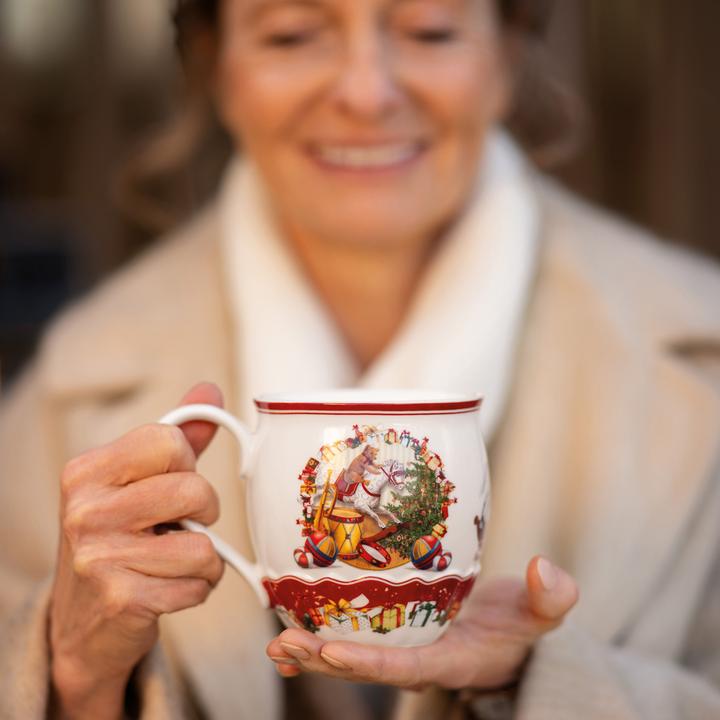 Immagine prodotto Villeroy & Boch Tazza Jumbo, Fantasia di Babbo Natale (380 ml, 1 x)
