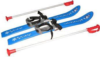 Immagine prodotto Gizmo Riders Sci fino a Børn 90 cm med skistave, Blå (90 cm)