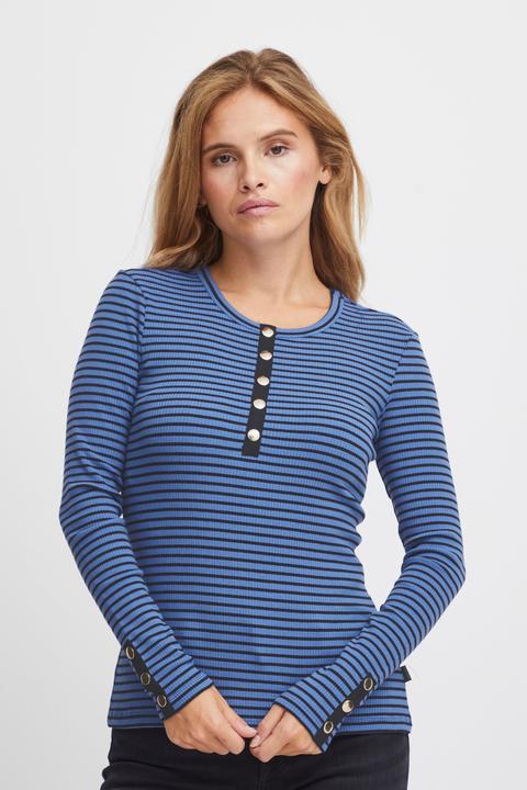 Actual product image Pulz Jeans PZHAVANA Long Sl Tshirt - 50207348 (XS)