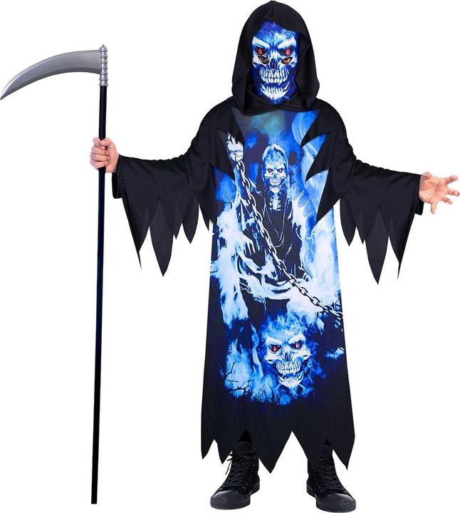 Image du produit Amscan Costume enfant durable Néon Faucheur âge 10-1 (10, 11, 12)