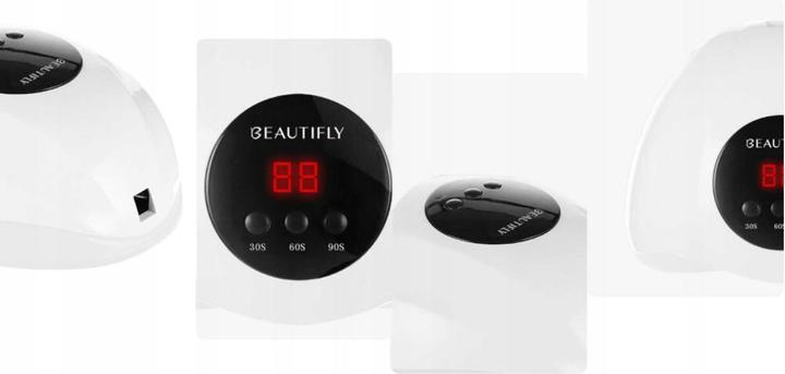 Immagine prodotto Beautifly Sunray Nails Lampada per unghie a LED (Nero, Bianco)