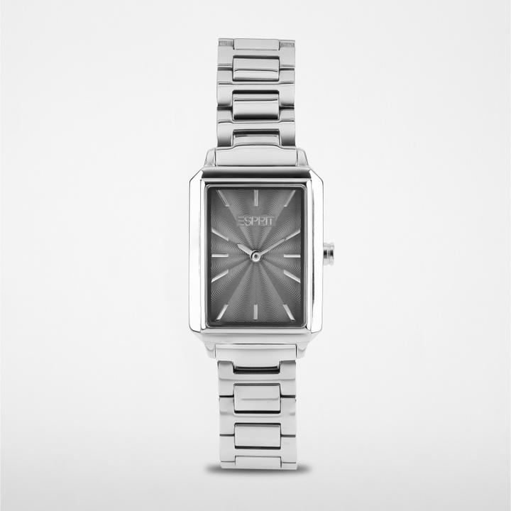 Produktbild Esprit EDGY 36.6x23.1MM 2H GRA DIA SS BR Armbanduhr