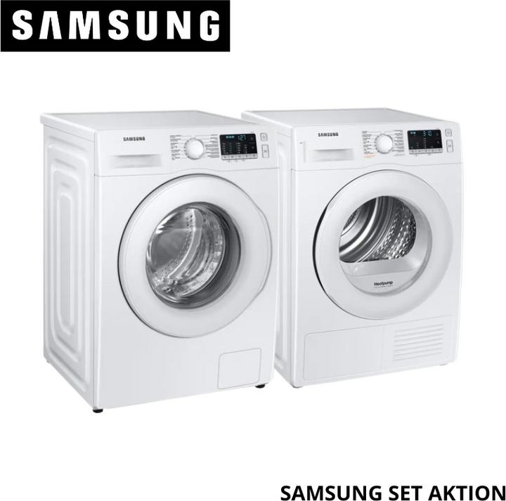 Actual product image Samsung WW80TA049TE/WS WW5000 (8 kg, Left)
