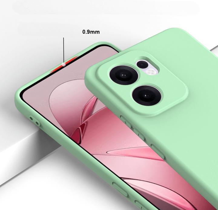 Actual product image Cover-Discount OPPO Reno13 F - Silikon Gummi Hülle mit Riemen (Oppo Reno 13 Pro)