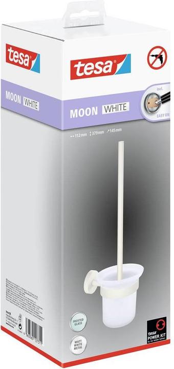 Actual product image tesa MOON WHITE brush set incl. adhesive solution without drilling