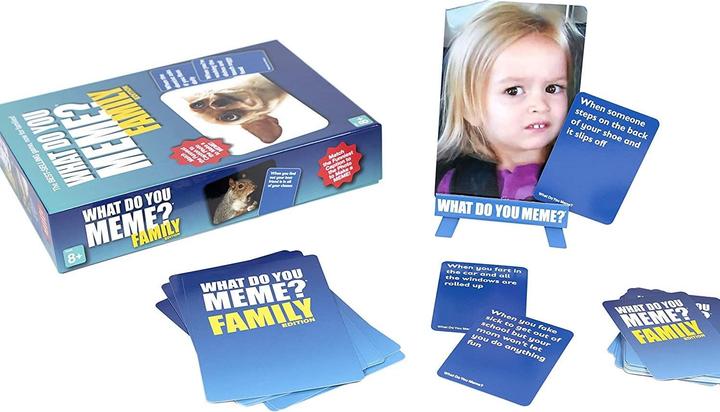 Immagine prodotto Cosa fai Meme Family Edition e (Inglese)