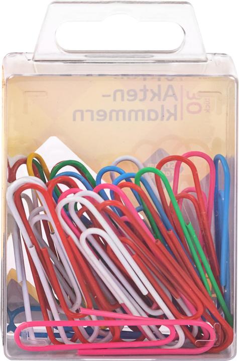 Actual product image Idena File clips 50mm 30pcs,plastic coated (30 x)