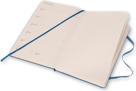 Immagine prodotto Moleskine Calendario settimanale delle note 18M (A5, Copertina rigida, Inglese)