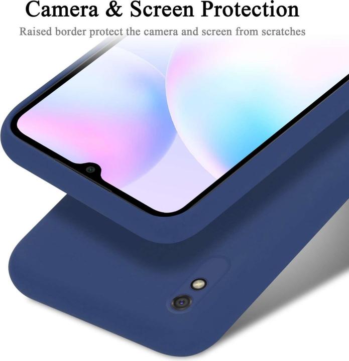 Actual product image Cadorabo Custodia per Xiaomi RedMi 9A / RedMi 9AT TPU Liquid Silicone Case (Xiaomi Redmi 9A, Xiaomi Redmi 9AT)