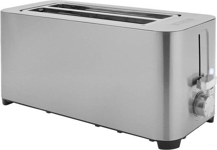 Image du produit Princess Grille-pain en acier 142402, 2 fentes longues - 7 MARCHES réglables - 1400 W (Prise UE)