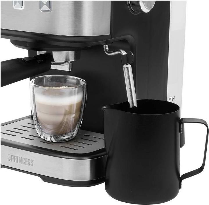 Actual product image Princess Espresso machine with portafilter