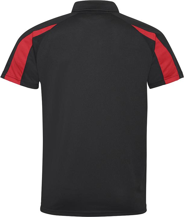 Actual product image Awdis Just Cool Short Sleeve Polo Shirt With Contrast Panel (S)