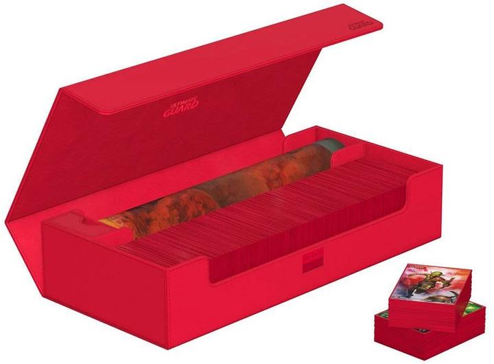 Actual product image Ultimate Guard Card Box XenoSkin Superhive 550+ Red
