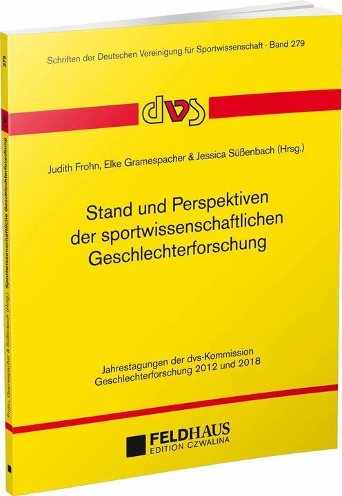 Immagine prodotto Stand und Perspektiven der sportwissenschaftlichen Geschlechterforschung (Tedesco, Jessica Süssenbach, Elke Gramespacher, Judith Frohn, 2019)