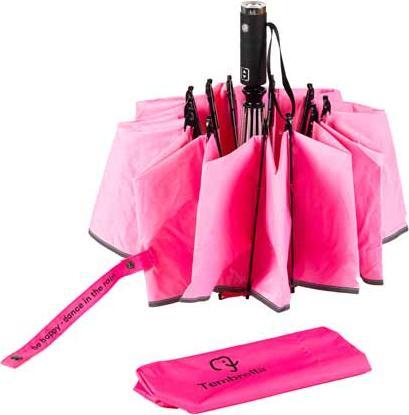 Produktbild Tembo Tembrella LED Sturmregenschirm aus rPET 105cm Pink (neu ab 281124)