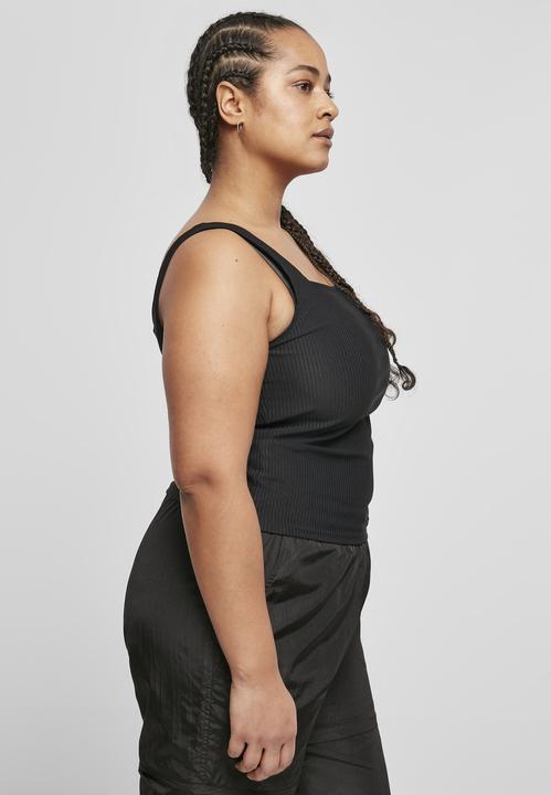 Produktbild Urban Classics Ladies Squard Neckline Rib Top (4XL)