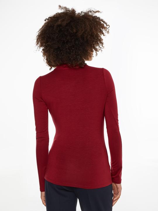 Produktbild Tommy Hilfiger Rollkragenpullover für Damen, schmaler Rollkragenpullover aus weichem Tencel (XS)