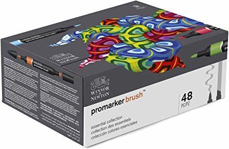Image du produit Winsor & Newton BrushMarker (Multicolore, 48 x)